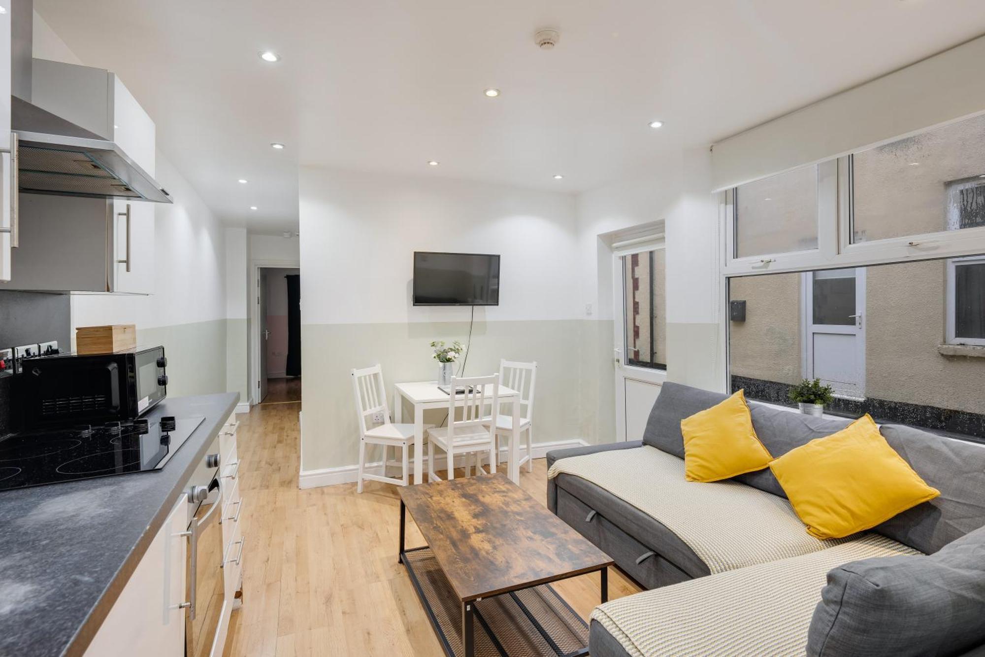 2 Bedroom Apartment For Up To 6 Nr Centre Cardiff Kültér fotó